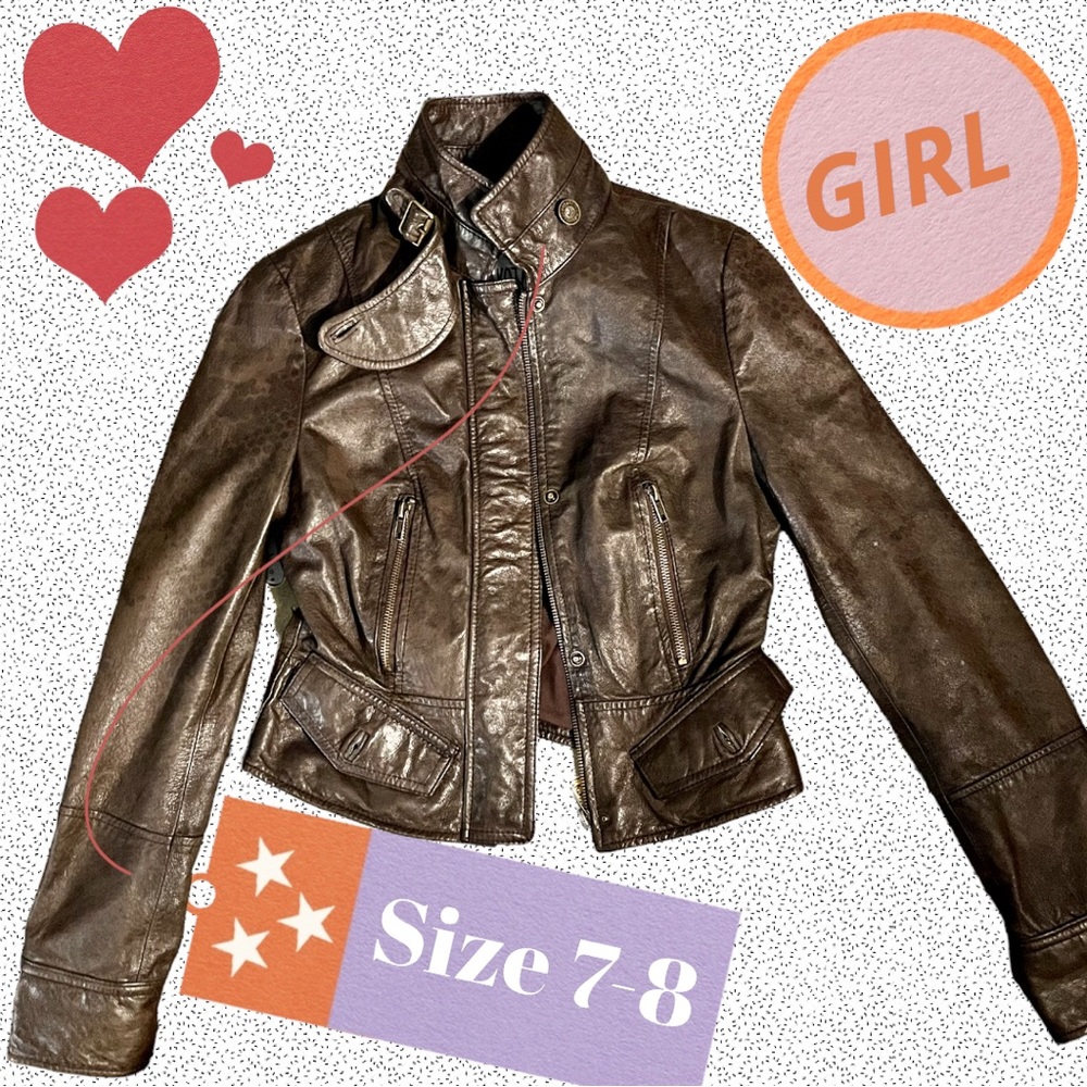 BB DAKOTA FAUX LEATHER JACKET